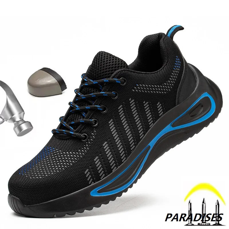 New Lightweight Work Shoes For Men Safety Work Ankle Boots With Steel Toe Man Sneaker Anti-puncture Men's Safety Shoes Footwear
New Lightweight Work Shoes For Men Safety Work Ankle Boots With Steel Toe Man Sneaker Anti-puncture Men's Safety Shoes Footwear