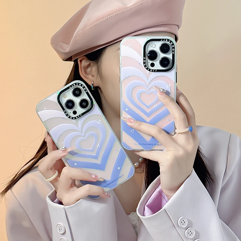 For iPhone 14 Pro Max Case Folded Blue Stripe Love Laser Vitality Case For iPhone 13 12 11 Pro Max Shockproof Soft Cover
For iPhone 14 Pro Max Case Folded Blue Stripe Love Laser Vitality Case For iPhone 13 12 11 Pro Max Shockproof Soft Cover
