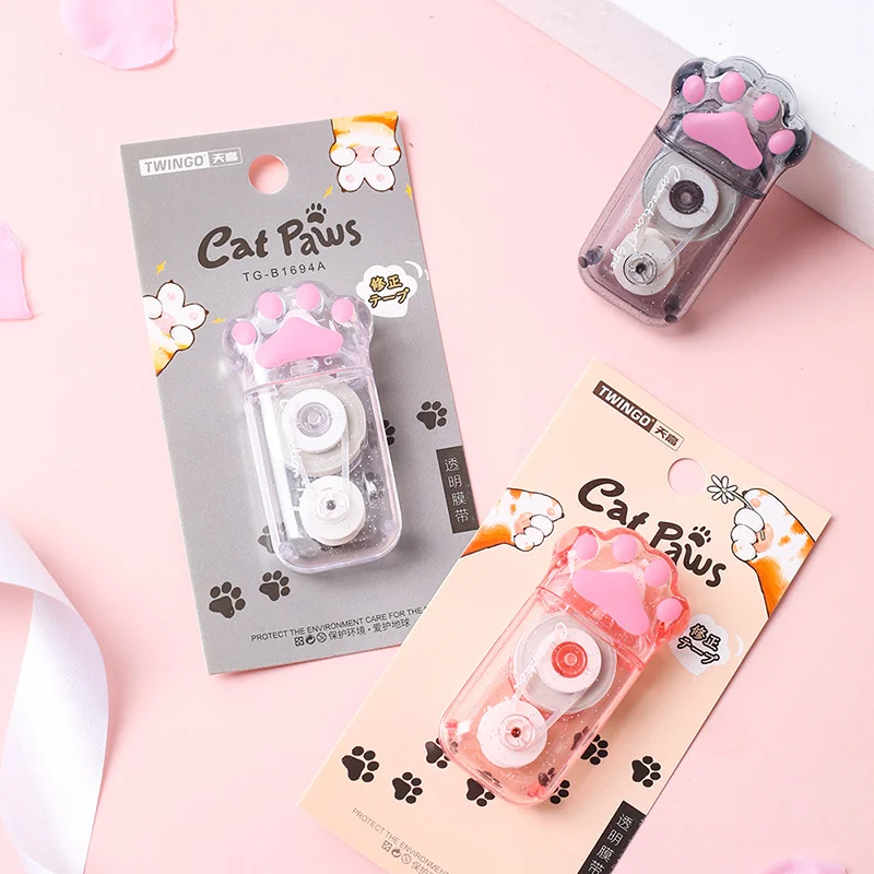 5mm * 6m White Out Cute Cat Claw Correction Tape Pen School Office Supplies Stationery
5mm * 6m White Out Cute Cat Claw Correction Tape Pen School Office Supplies Stationery