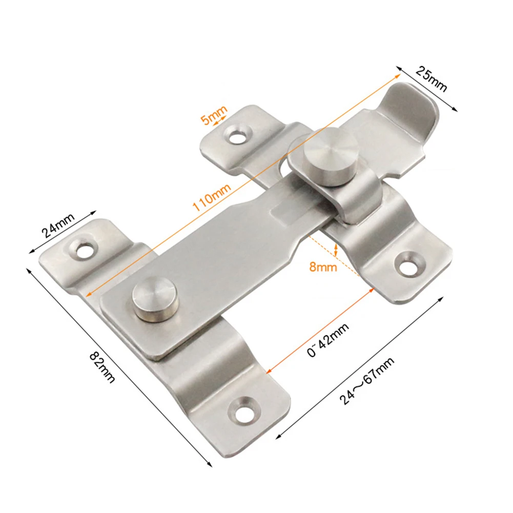 Door Lock Guard Latch Bolt 90 180 Degree Stainless Steel Toggle Latch Sliding Barn Door Lock Black Iron Right Angle Barn Lock
Door Lock Guard Latch Bolt 90 180 Degree Stainless Steel Toggle Latch Sliding Barn Door Lock Black Iron Right Angle Barn Lock