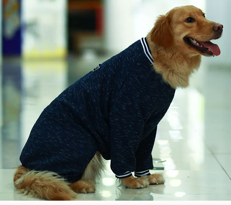 

Large Dog Clothing Jumpsuit Pajamas Winter Big Dog Clothes Corgi Samoyed Husky Labrador Golden Retriever Alaskan Malamute Coat