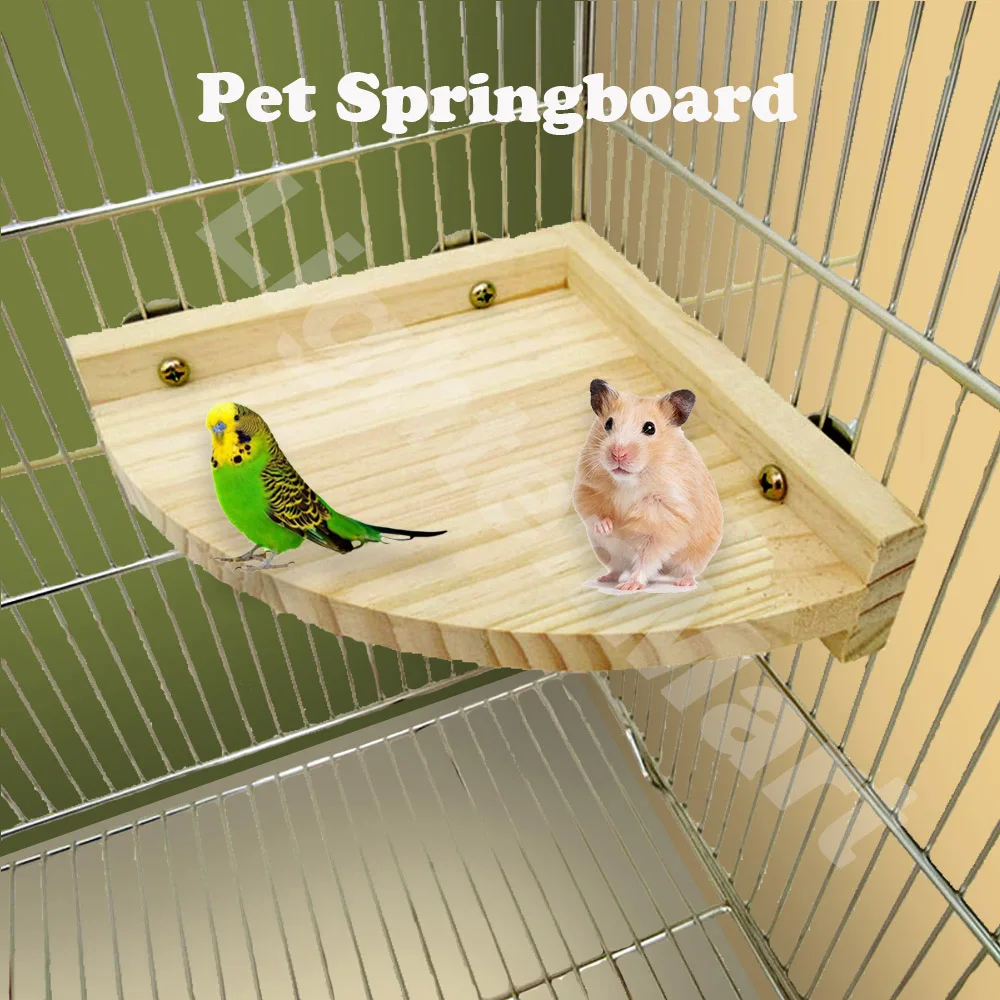 Wooden Hamster Springboard Bird Standing Platform Small Animal Play Toys
Wooden Hamster Springboard Bird Standing Platform Small Animal Play Toys