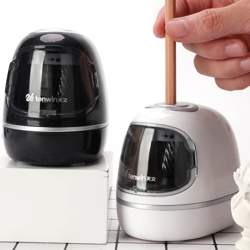 Tenwin Stationery Professional Automatic Pencil Sharpener Electric Cute Mechanical Usb Battery For Kids Children School Supplies
Tenwin Stationery Professional Automatic Pencil Sharpener Electric Cute Mechanical Usb Battery For Kids Children School Supplies