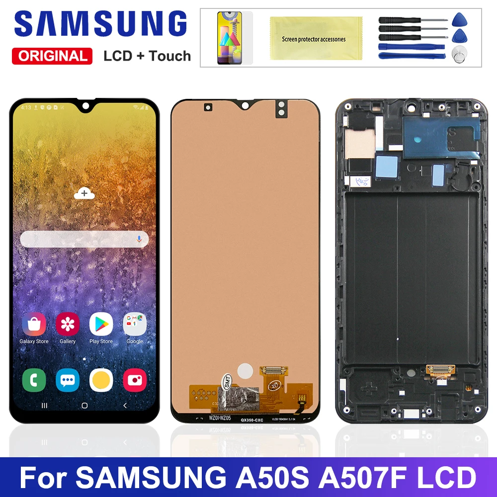 Display Screen for Samsung Galaxy A50S LCD Display Touch Screen Digitizer Assembly for Samsung A507 A507F SM-A507FN/DS SM-A507FN
Display Screen for Samsung Galaxy A50S LCD Display Touch Screen Digitizer Assembly for Samsung A507 A507F SM-A507FN/DS SM-A507FN