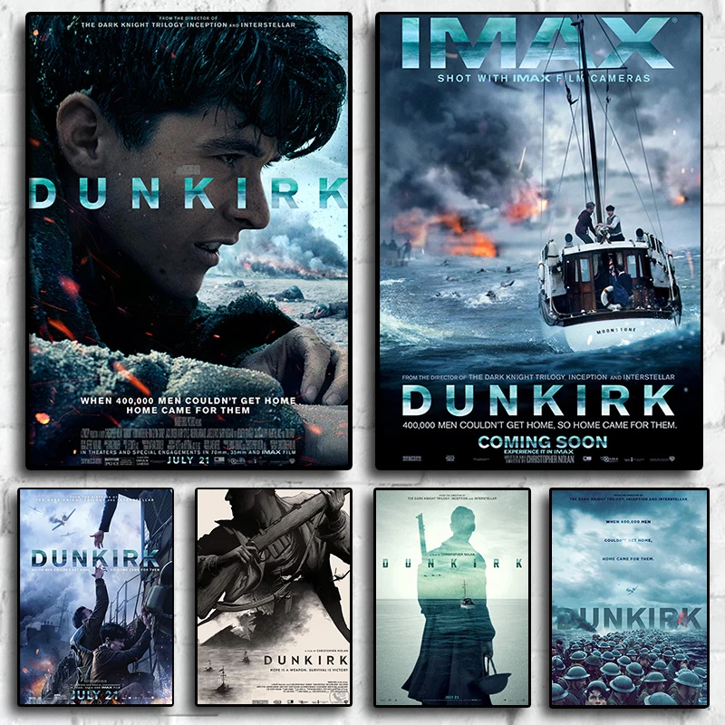 Movie Dunkirk Nolan Print Art Canvas Poster For Living Room Decor Home Wall Picture
Movie Dunkirk Nolan Print Art Canvas Poster For Living Room Decor Home Wall Picture