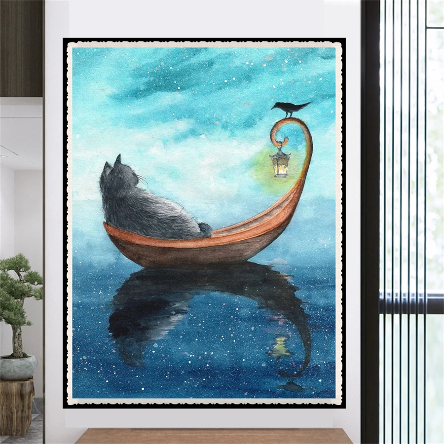 DIY 5D Diamond Painting Artwork Cat Birds Series Full Drill Square Embroidery Mosaic Art Picture Of Rhinestones Home Decor Gifts
DIY 5D Diamond Painting Artwork Cat Birds Series Full Drill Square Embroidery Mosaic Art Picture Of Rhinestones Home Decor Gifts