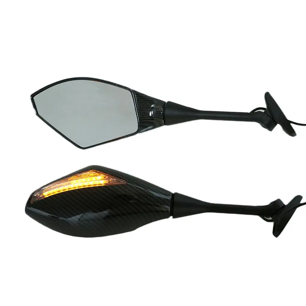 Зеркала заднего вида из углеродного волокна с указателем поворота для 03-08 Honda CBR600RR / 04-08 CBR1000RR
Зеркала заднего вида из углеродного волокна с указателем поворота для 03-08 Honda CBR600RR / 04-08 CBR1000RR