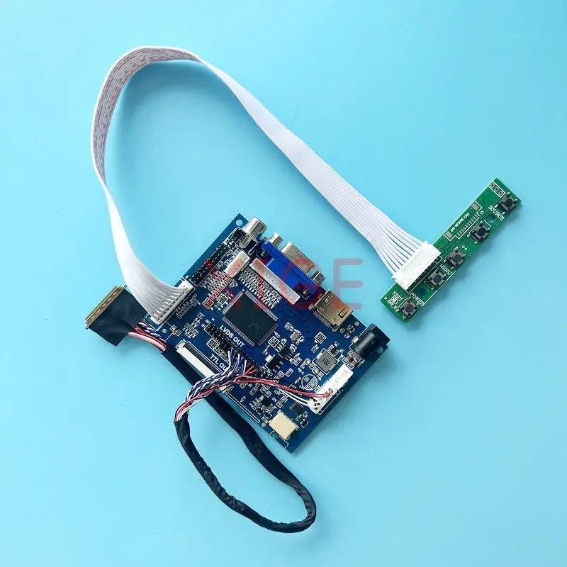Плата контроллера Fit LP140WH2-TLA1/E2/F1/L4/N1/S1, плата 14 дюймов, совместимая с HDMI дисплеем для ноутбука, комплект «сделай сам» 1366*768, LVDS 40 Pin VGA 2AV
Плата контроллера Fit LP140WH2-TLA1/E2/F1/L4/N1/S1, плата 14 дюймов, совместимая с HDMI дисплеем для ноутбука, комплект «сделай сам» 1366*768, LVDS 40 Pin VGA 2AV