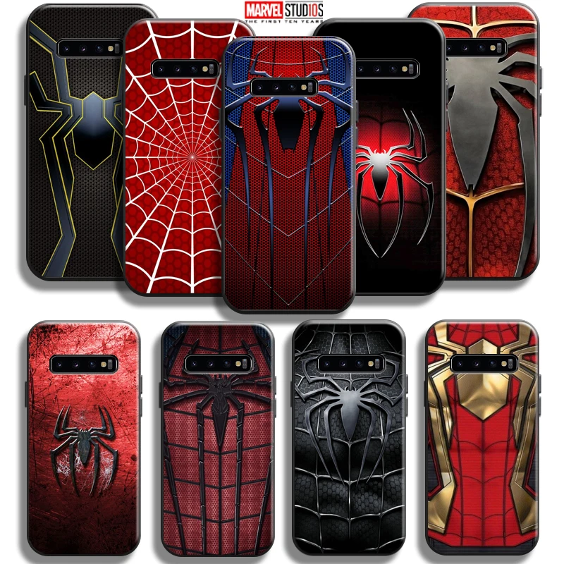 Spiderman Logo Phone Case For Samsung Galaxy S10 S10 Plus S10 Lite S10E S10 5G Carcasa Black TPU Back Silicone Cover Soft
Spiderman Logo Phone Case For Samsung Galaxy S10 S10 Plus S10 Lite S10E S10 5G Carcasa Black TPU Back Silicone Cover Soft