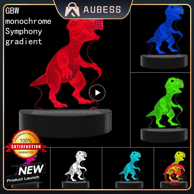 Animal Dinosaur Tyrannosaurus 3D LED Neon Lamps RGB Night Lights Birthday Gift For Kid Child Bedroom Bedside Acrylic Table Decor
Animal Dinosaur Tyrannosaurus 3D LED Neon Lamps RGB Night Lights Birthday Gift For Kid Child Bedroom Bedside Acrylic Table Decor