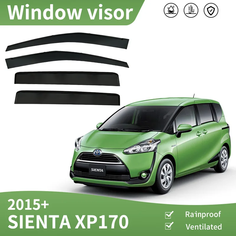 For SIENTA XP170 Window visor Weather Shield Side Window Deflector Car windshield weather shield Car accessories
For SIENTA XP170 Window visor Weather Shield Side Window Deflector Car windshield weather shield Car accessories
