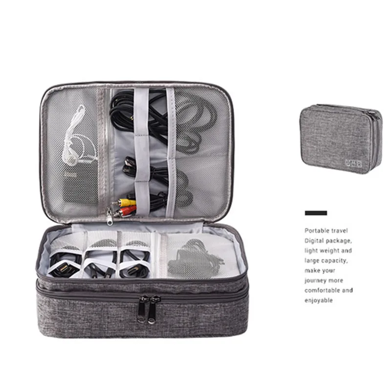 Travel Organizer Bag Waterproof Digital Electronic Organizer USB Gadget Data Line Portable Storage Bags Cable Storage Organizers
Travel Organizer Bag Waterproof Digital Electronic Organizer USB Gadget Data Line Portable Storage Bags Cable Storage Organizers