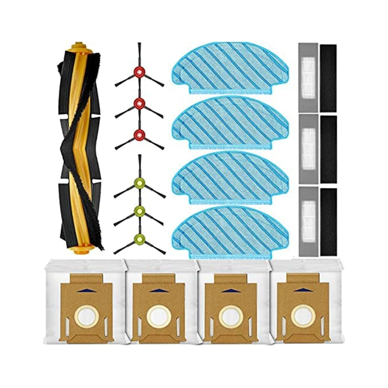 Spare Parts Brushes Filters Dust Bags Accessories For Ecovacs Deebot Ozmo T8 T8 + T8 AIVI T8 Max N8 Pro Vacuum Cleaner 
Spare Parts Brushes Filters Dust Bags Accessories For Ecovacs Deebot Ozmo T8 T8 + T8 AIVI T8 Max N8 Pro Vacuum Cleaner