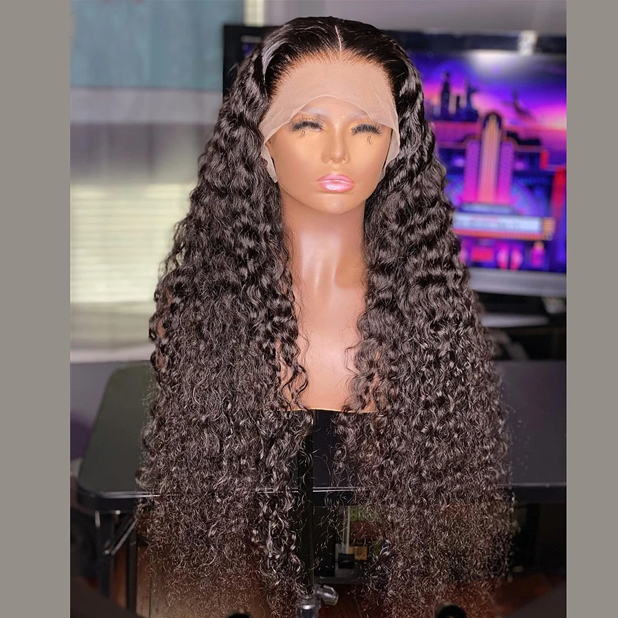 Synthetic Hair Curly Glueless Natural Black Color Lace Front Wig For Women Long Fiber Wigs Middle Part Babyhair Hairline Daily
Synthetic Hair Curly Glueless Natural Black Color Lace Front Wig For Women Long Fiber Wigs Middle Part Babyhair Hairline Daily