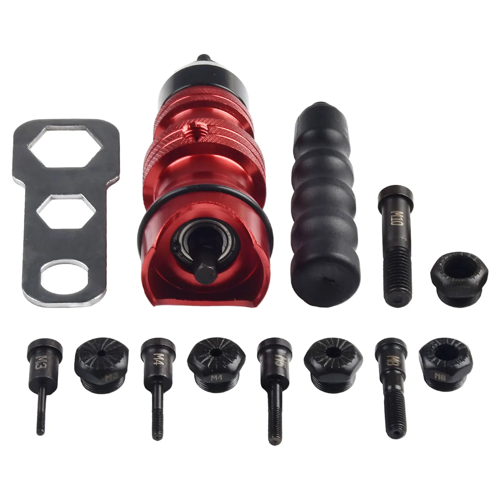 High Quality Power Tools Accessories Rivet Nut Nut Riveter High Carbon Steel Insertion Riveter Tool M4 M5 M6 M8
High Quality Power Tools Accessories Rivet Nut Nut Riveter High Carbon Steel Insertion Riveter Tool M4 M5 M6 M8