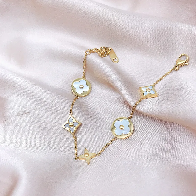 Bracelets For Women Fashion Stainless Steel Jewelry Woman Korean Style Golden Rose Gold Simple Party Personalized Gift 2022 New 
Bracelets For Women Fashion Stainless Steel Jewelry Woman Korean Style Golden Rose Gold Simple Party Personalized Gift 2022 New