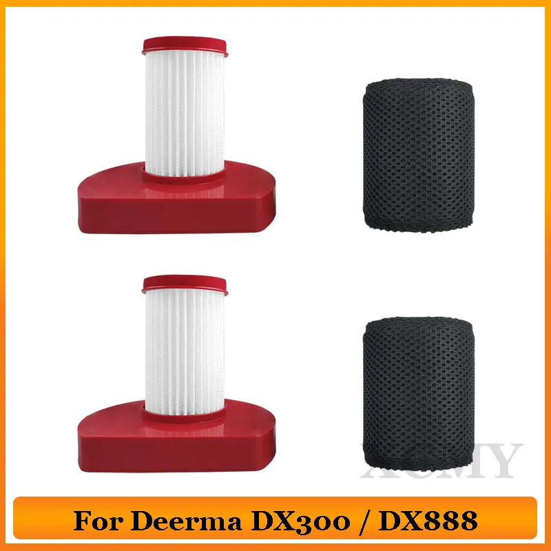 Air HEPA Filter For Deerma DX300 / DX888 Handheld Vacuum Cleaner Spare Parts Accessories HEPA Filter Replacement
Air HEPA Filter For Deerma DX300 / DX888 Handheld Vacuum Cleaner Spare Parts Accessories HEPA Filter Replacement