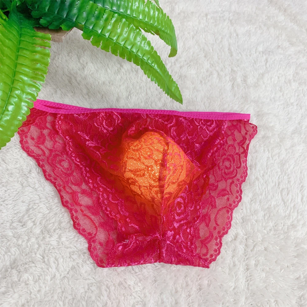 Men's Transparent Sissy Panties Sexy Men Lace Mesh Sheer Bulge Pouch Bikini Briefs Male Lingerie Thongs Underwear Underpants
Men's Transparent Sissy Panties Sexy Men Lace Mesh Sheer Bulge Pouch Bikini Briefs Male Lingerie Thongs Underwear Underpants