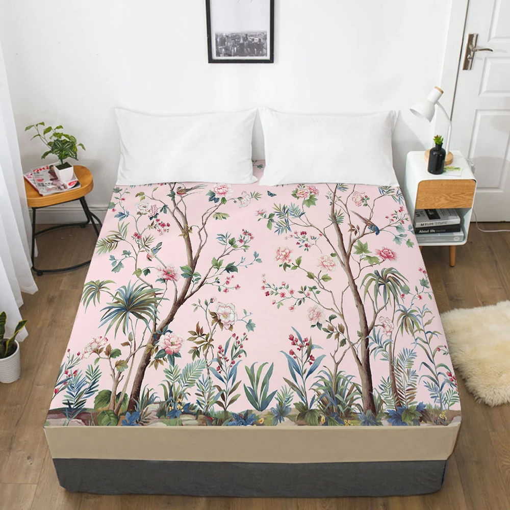 1pc Elastic fitted sheet bed sheet With An Elastic Band 160x200 Customizable size Mattress Cover Bed cover Bedding tropic pink
1pc Elastic fitted sheet bed sheet With An Elastic Band 160x200 Customizable size Mattress Cover Bed cover Bedding tropic pink