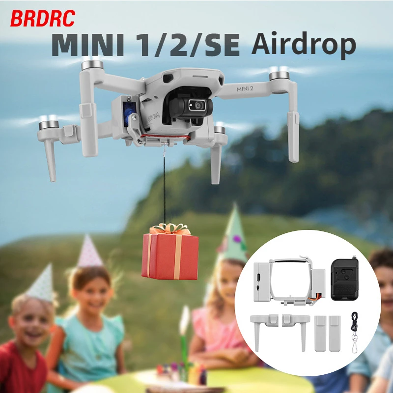 Unmanned Aerial Vehicle Parabolic Launcher Accessories Are Suitable for The DJI MINI2 Projector MINI SE Airdrop
Unmanned Aerial Vehicle Parabolic Launcher Accessories Are Suitable for The DJI MINI2 Projector MINI SE Airdrop