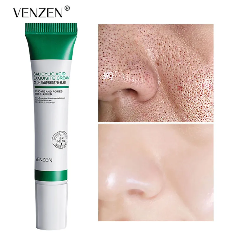 20ml Salicylic Acid Pores Refining Cream Shrink Pore Improve Acnes Blackheads Whitening Anti-aging Oil Control Skin Care
20ml Salicylic Acid Pores Refining Cream Shrink Pore Improve Acnes Blackheads Whitening Anti-aging Oil Control Skin Care