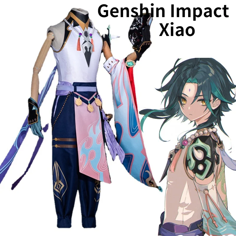 Парик для косплея Genshin Impact Xiao, обувь для косплея, смешанные короткие волосы темно-зеленого и синего цвета, Костюмы для ролевых игр на Хэллоуи...
Парик для косплея Genshin Impact Xiao, обувь для косплея, смешанные короткие волосы темно-зеленого и синего цвета, Костюмы для ролевых игр на Хэллоуи...