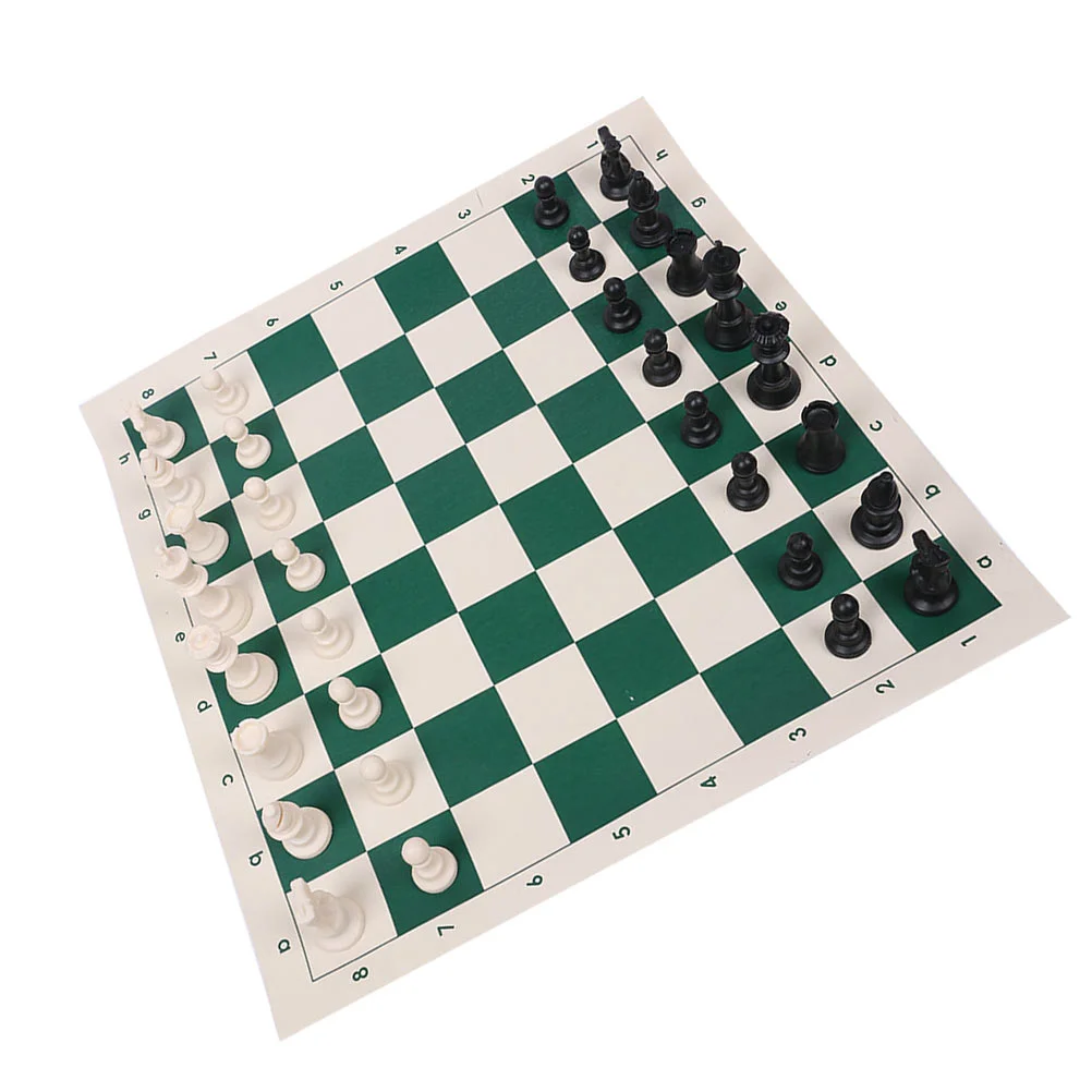 1 Set International Checkers Educational Plastic Chess Chess Plaything for Travel Club
1 Set International Checkers Educational Plastic Chess Chess Plaything for Travel Club