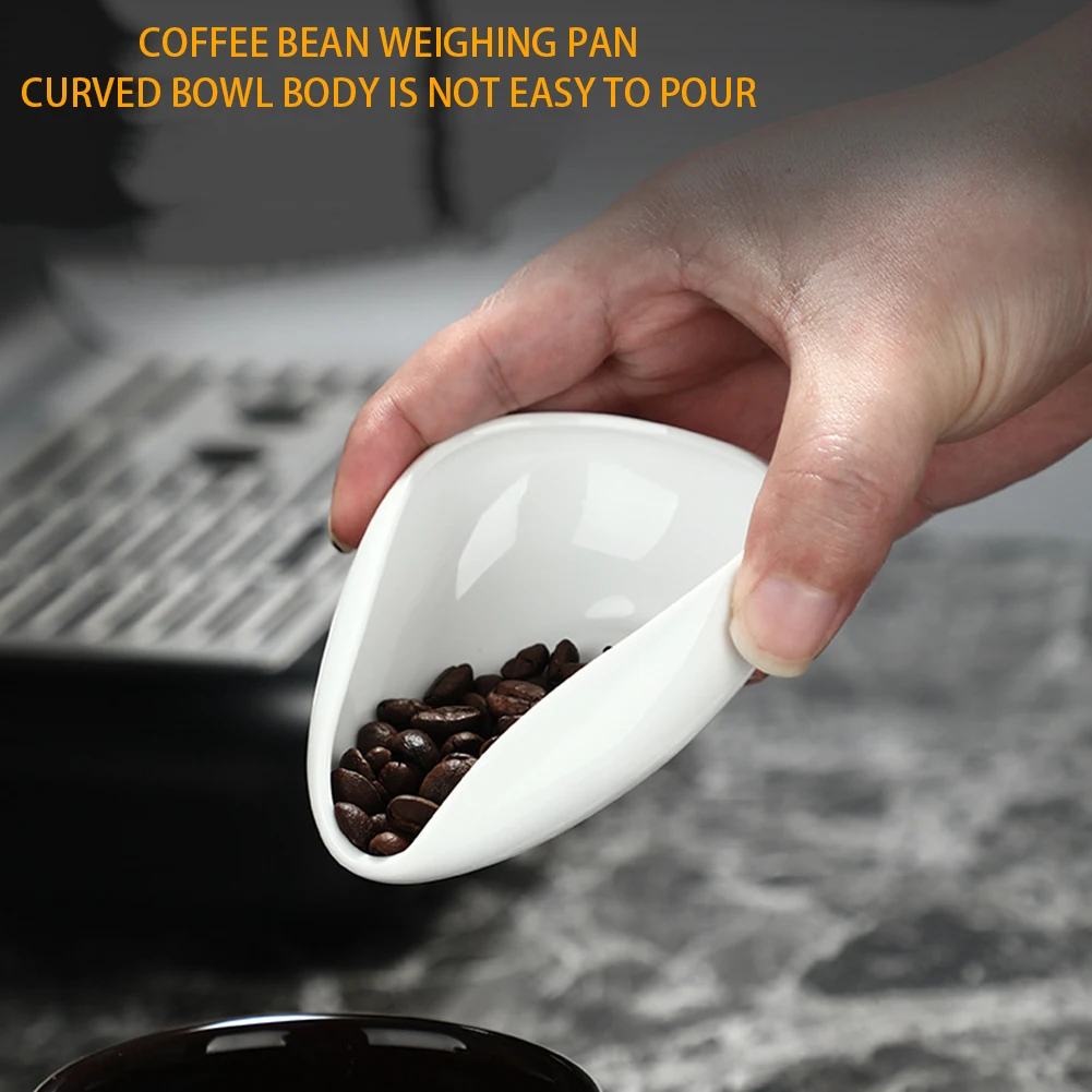 Coffee Beans Dose Trays Ceramics Coffee Beans Shovel Pure White Pottery Tea Scoops Hotel Dining Room Teahouse Home Coffee Ware
Coffee Beans Dose Trays Ceramics Coffee Beans Shovel Pure White Pottery Tea Scoops Hotel Dining Room Teahouse Home Coffee Ware
