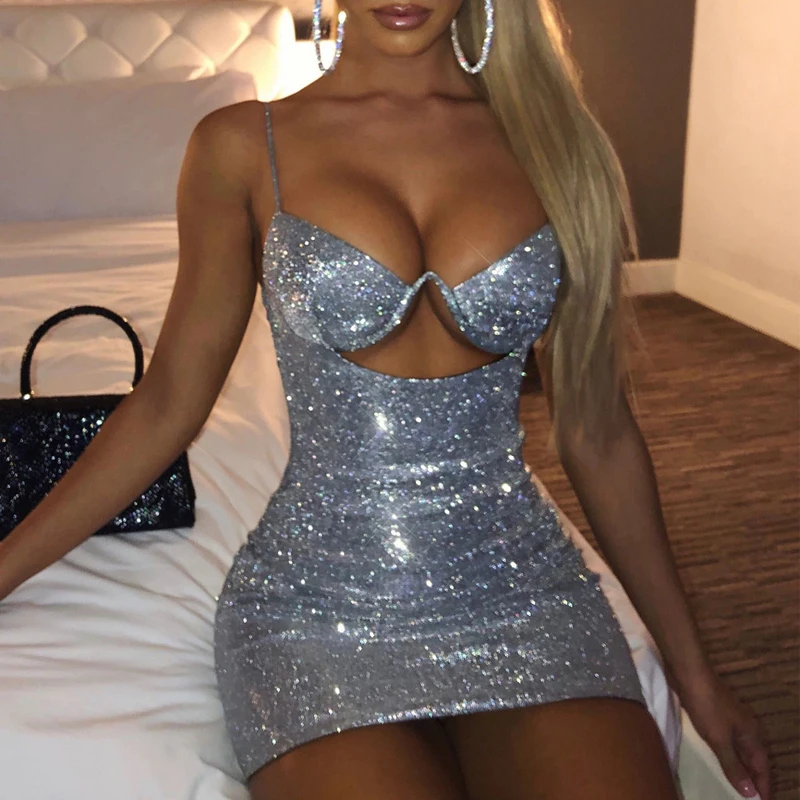 Bling Glitter Sequin Women Strap Mini Dress V Neck Hollow Out Bodycon Sexy Streetwear 2022 Autumn Winter Club Party Slim
Bling Glitter Sequin Women Strap Mini Dress V Neck Hollow Out Bodycon Sexy Streetwear 2022 Autumn Winter Club Party Slim