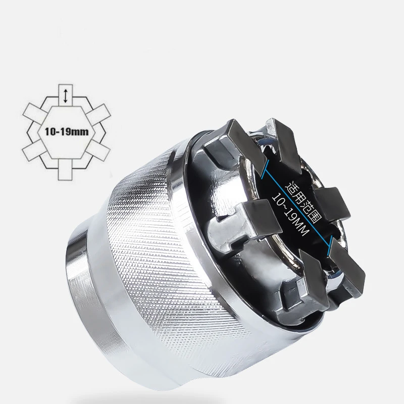10-19MM Universal Sleeve Adaptive Socket 3/8 Inch Interface Handle Electric Drive Wrench Repair Tools
10-19MM Universal Sleeve Adaptive Socket 3/8 Inch Interface Handle Electric Drive Wrench Repair Tools