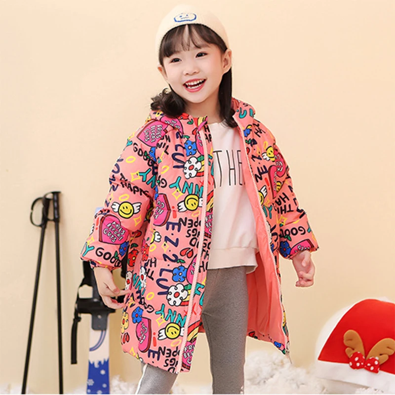 1-8 years old autumn and winter children's clothes down jacket mid-length 2021 girls cartoon print boys thick warm jacket
1-8 years old autumn and winter children's clothes down jacket mid-length 2021 girls cartoon print boys thick warm jacket