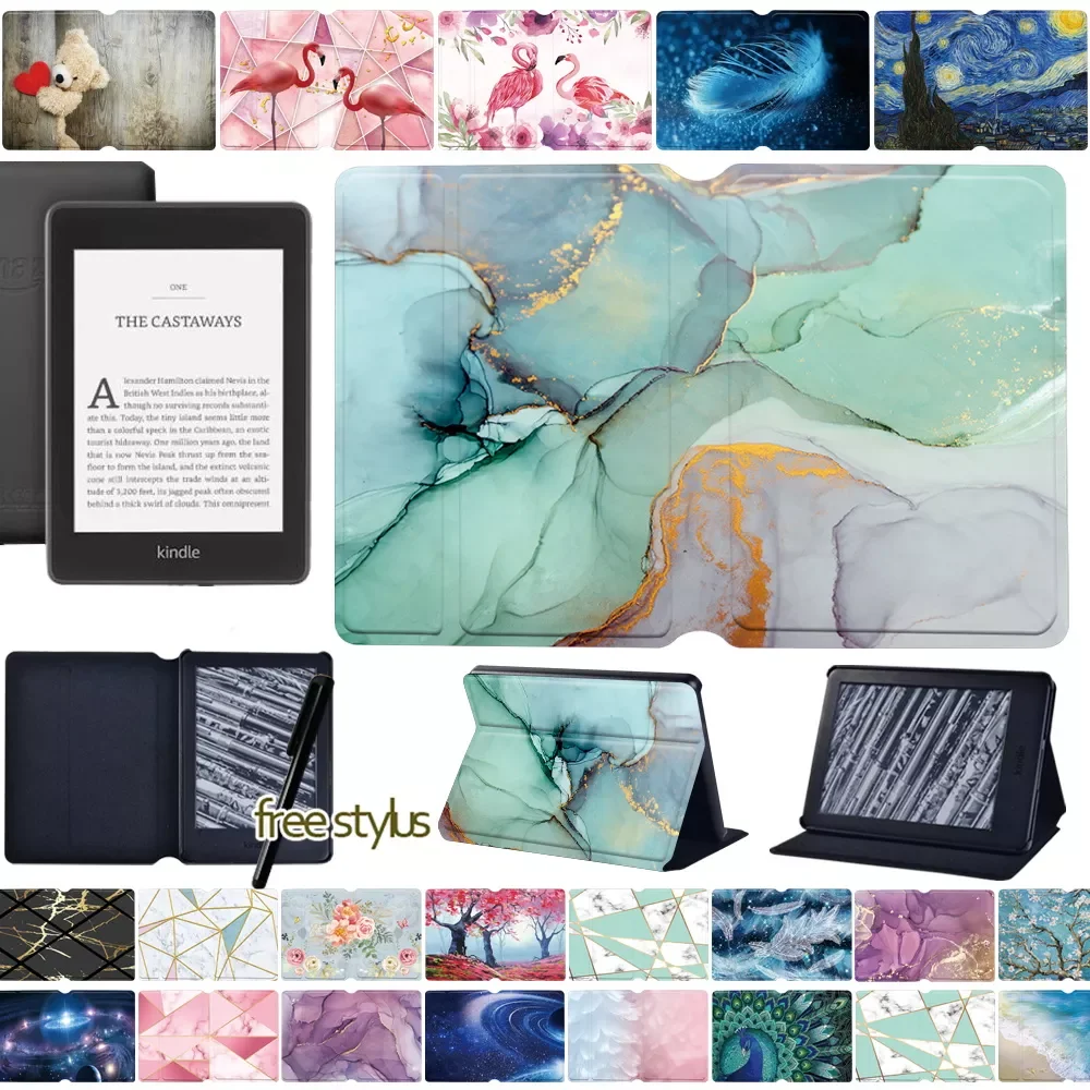 For 2018 Kindle Paperwhite 4 Case for 2021 Kindle Paperwhite 5 11th Generation M2L3EK for 2019 All-new Kindle 10th Funda Cover
For 2018 Kindle Paperwhite 4 Case for 2021 Kindle Paperwhite 5 11th Generation M2L3EK for 2019 All-new Kindle 10th Funda Cover