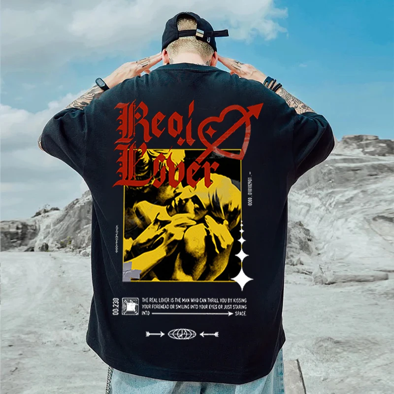Hip Hop Streetwear Goth T-shirts Clothes Short Sleeve O-neck Men's T-shirts Summer Black Male Tshirts Goth Oversized T Shirts
Hip Hop Streetwear Goth T-shirts Clothes Short Sleeve O-neck Men's T-shirts Summer Black Male Tshirts Goth Oversized T Shirts