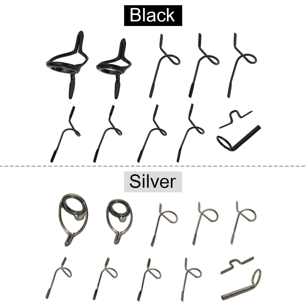 Maximumcatch Hard Chrome Fishing Rod Line Guides Eyes Fly Rod Guides Sets Stainless Steel Tip Top Ring Circle Pole Repair Kit
Maximumcatch Hard Chrome Fishing Rod Line Guides Eyes Fly Rod Guides Sets Stainless Steel Tip Top Ring Circle Pole Repair Kit
