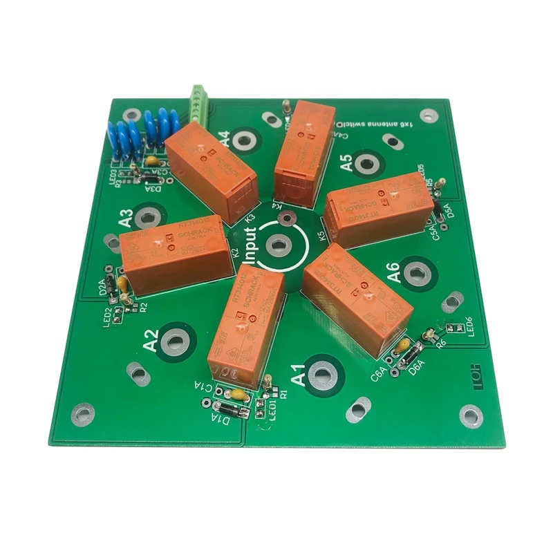6:1 Coaxial Remote Antenna Switch Module SO-239 Finished Product 1.8Mhz--60Mhz 
6:1 Coaxial Remote Antenna Switch Module SO-239 Finished Product 1.8Mhz--60Mhz