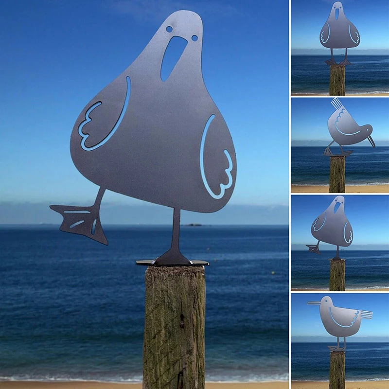 4PCS Rustys Garden Stakes Bird Silhouette Flower Pot Decoration Metal Seagull Fence Lawn Decorative
4PCS Rustys Garden Stakes Bird Silhouette Flower Pot Decoration Metal Seagull Fence Lawn Decorative