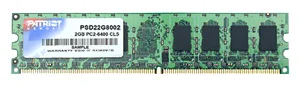 DDR II 2Gb Patriot DIMM 800Mhz PC6400 PSD22G80026 | Компьютеры и офис