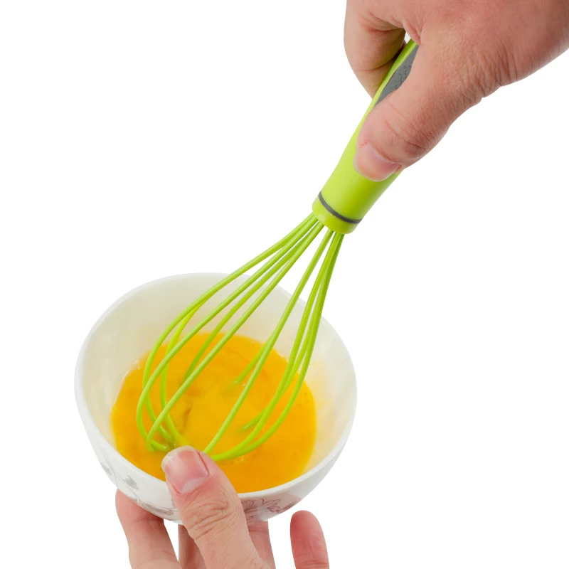Delidge 1pc Silicone Egg Beaters Kitchen Tools Hand Egg Mixer Cooking Foamer Wisk Cook Blender Silicone + PP Comfortable Handle
Delidge 1pc Silicone Egg Beaters Kitchen Tools Hand Egg Mixer Cooking Foamer Wisk Cook Blender Silicone + PP Comfortable Handle
