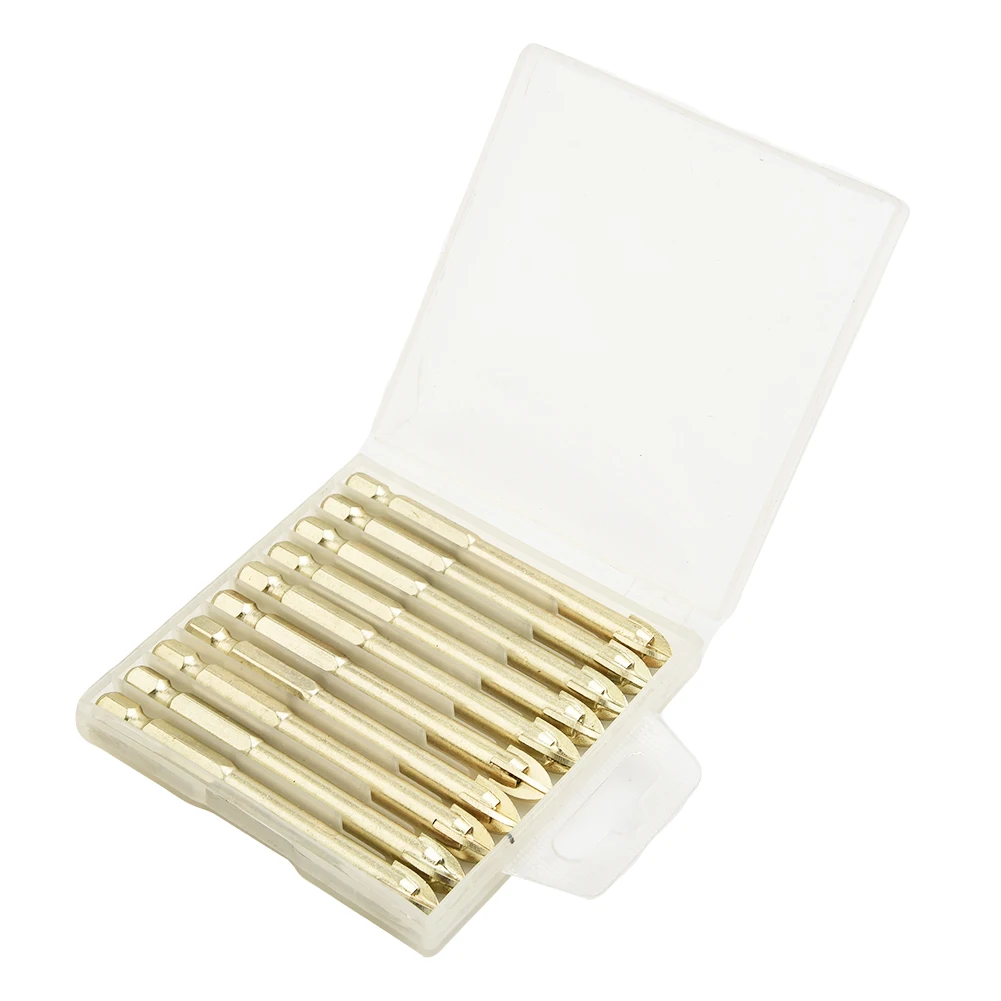 Glass Drill Hex Shank Titanium Carbide Glass Drill Ceramics Granite Tiles Electric Drill Tile & Glass Drill Bit
Glass Drill Hex Shank Titanium Carbide Glass Drill Ceramics Granite Tiles Electric Drill Tile & Glass Drill Bit