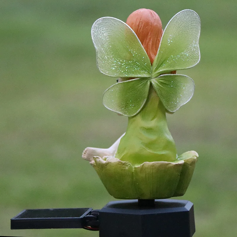 Solar Garden Light Outdoor Beautiful Fairy Resin Lawn Lamp Ip65 Waterproof Sunlight Led Romantic Fairy Tale Terrace Flower Fairy
Solar Garden Light Outdoor Beautiful Fairy Resin Lawn Lamp Ip65 Waterproof Sunlight Led Romantic Fairy Tale Terrace Flower Fairy