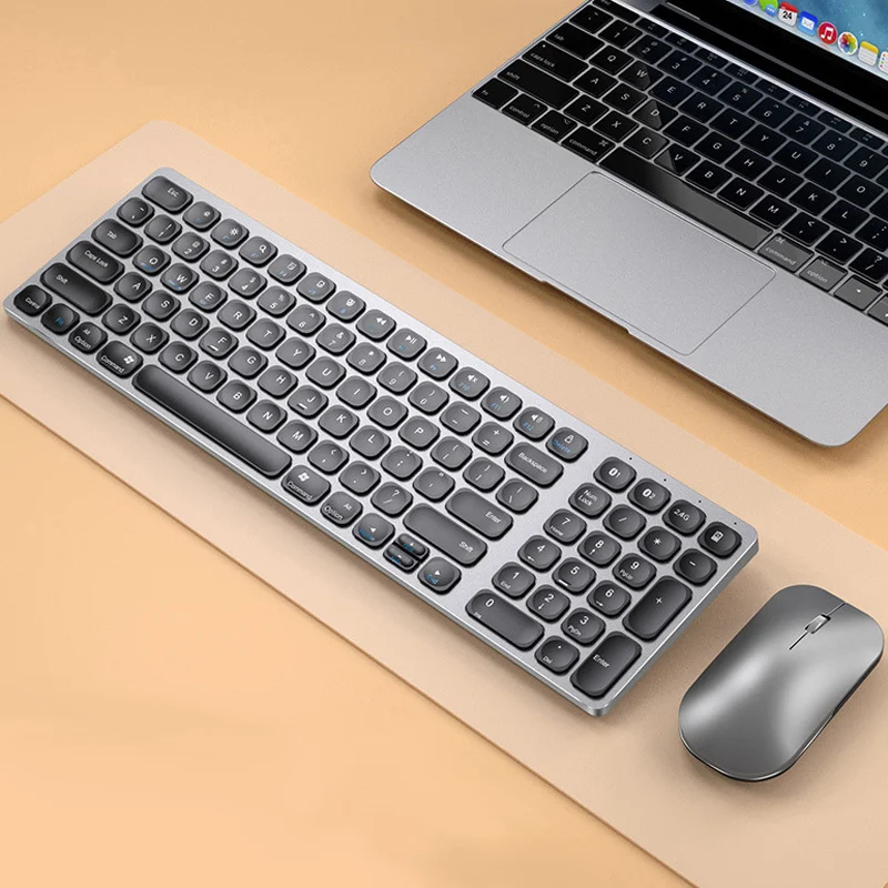 Bluetooth Keyboard and Mouse Combo 2.4G Wireless Full Size Multimedia Keyboard Mouse Set For Laptop PC TV iPad Macbook Android
Bluetooth Keyboard and Mouse Combo 2.4G Wireless Full Size Multimedia Keyboard Mouse Set For Laptop PC TV iPad Macbook Android