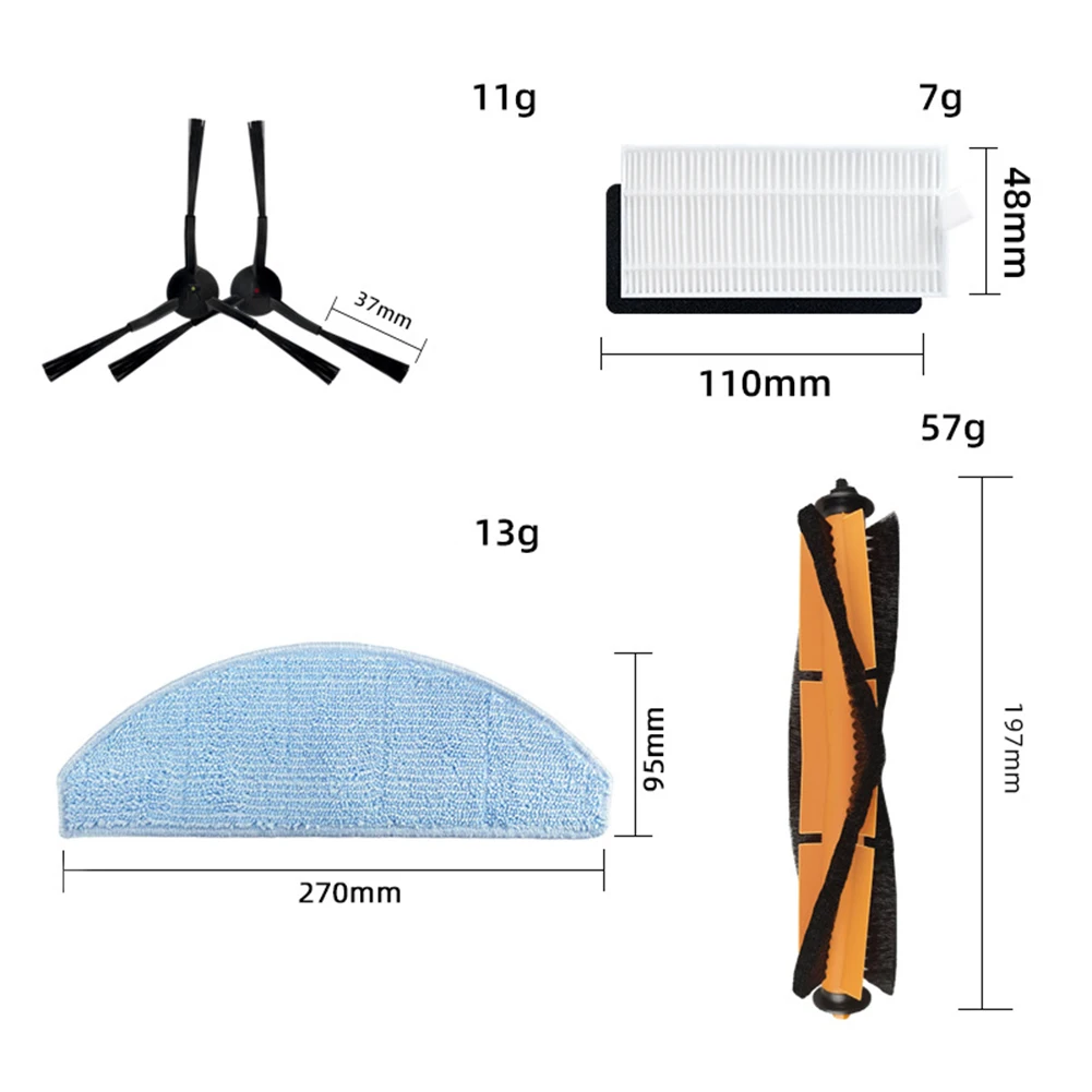 Roller Brush For LIECTROUX M200 Robot Vacuum Cleaner Replacement Parts Main Side Brush Filter Mop Rag Dust Bag Sweeper Parts
Roller Brush For LIECTROUX M200 Robot Vacuum Cleaner Replacement Parts Main Side Brush Filter Mop Rag Dust Bag Sweeper Parts
