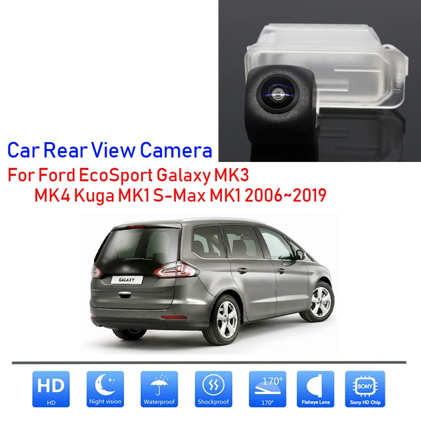 Камера заднего вида HD CCD для Ford EcoSport 2013 ~ 2019 Galaxy MK3 MK4 2006 ~ 2019 Kuga MK1 2008 ~ 2012 S-Max MK1 2006 ~ 2015 автомобильный монитор
Камера заднего вида HD CCD для Ford EcoSport 2013 ~ 2019 Galaxy MK3 MK4 2006 ~ 2019 Kuga MK1 2008 ~ 2012 S-Max MK1 2006 ~ 2015 автомобильный монитор