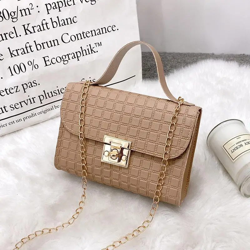 Women's Handbag 2022 New Multi-textured Lock Chain Square Tote Purse Casual Mobile Phone Mini Bag Foreign Trade Small Bag
Women's Handbag 2022 New Multi-textured Lock Chain Square Tote Purse Casual Mobile Phone Mini Bag Foreign Trade Small Bag