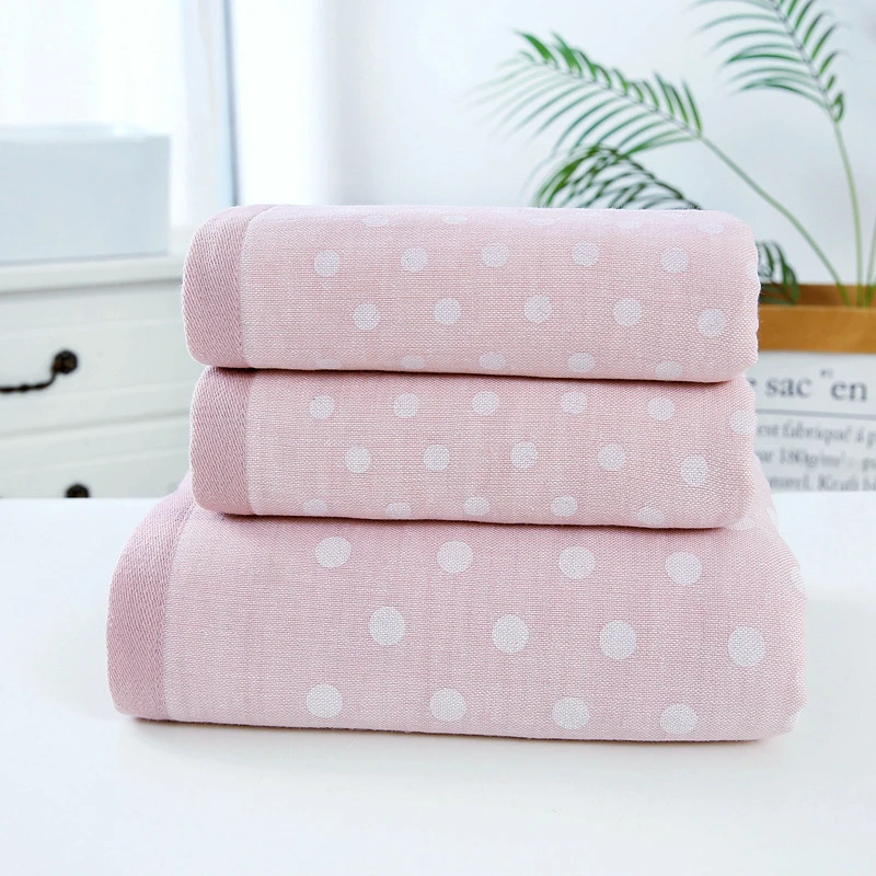 3pcs Bath Towel Set 100% Cotton Pink Dot Green High Quality Towel Family Towel Set Large Towel Pack of 3 Quality Towel Set
3pcs Bath Towel Set 100% Cotton Pink Dot Green High Quality Towel Family Towel Set Large Towel Pack of 3 Quality Towel Set