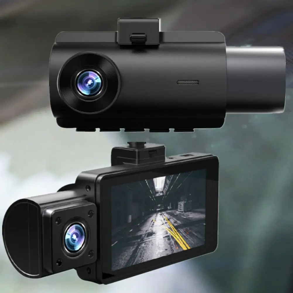 1 Set Car Dash Cam 140-Degree Wide Angle Night Vision Loop Recording Function LCD Screen Record Video Vehicle Dual Dash Cam Dash
1 Set Car Dash Cam 140-Degree Wide Angle Night Vision Loop Recording Function LCD Screen Record Video Vehicle Dual Dash Cam Dash