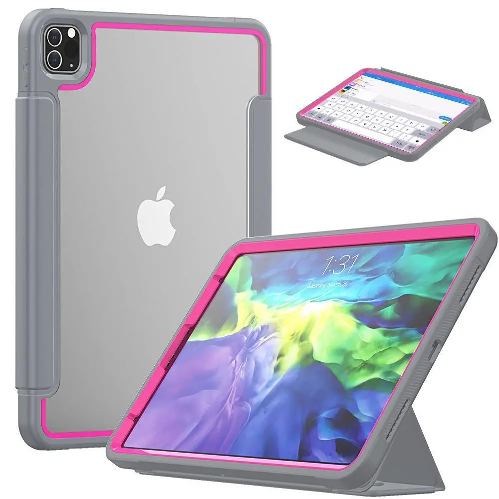 2020 New Ipadpro12.9 Tablet Protective Cover with Pen Slot 9.7 Protection Anti-Fall Por11 Inch Dormant Shell Case with Pen Tray
2020 New Ipadpro12.9 Tablet Protective Cover with Pen Slot 9.7 Protection Anti-Fall Por11 Inch Dormant Shell Case with Pen Tray