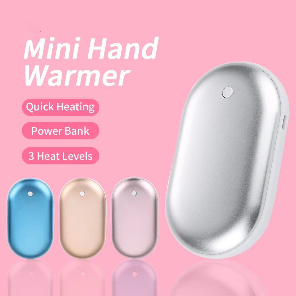 5000Mah Portable Mini Hand Warmers Winter Hand Heating USB Rechargeable Handy Warmer Heater Pocket Cartoon Electric Heater Warm
5000Mah Portable Mini Hand Warmers Winter Hand Heating USB Rechargeable Handy Warmer Heater Pocket Cartoon Electric Heater Warm