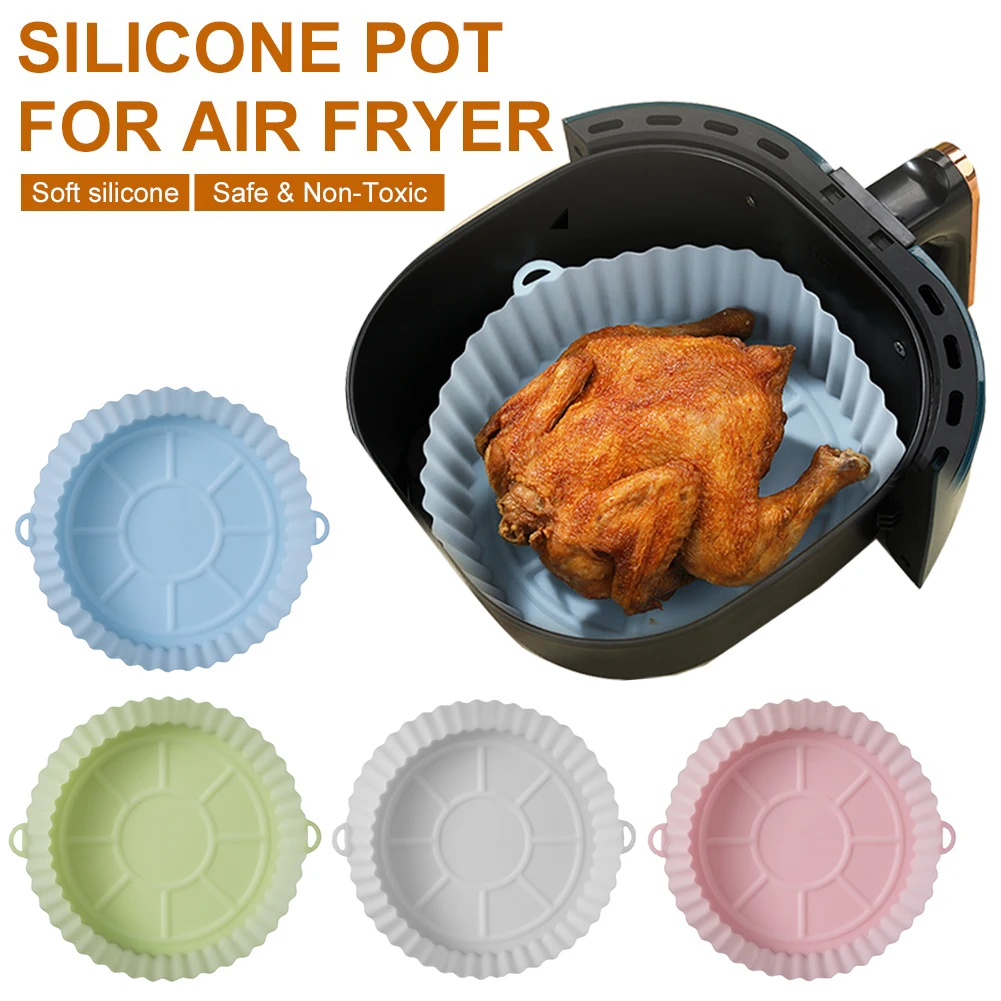 Air Fryer Liner Steamer Liner Reusable Air Fryer Oven Accessories Replacement Of Paper Liner Baking Oil Paper Mat Silicone Liner
Air Fryer Liner Steamer Liner Reusable Air Fryer Oven Accessories Replacement Of Paper Liner Baking Oil Paper Mat Silicone Liner