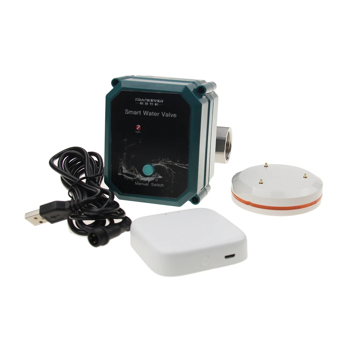 Wireless Zigbee Water Valve 2023 New Item Smart Remote Control Full Kit with Water Leakage Sensor
Wireless Zigbee Water Valve 2023 New Item Smart Remote Control Full Kit with Water Leakage Sensor